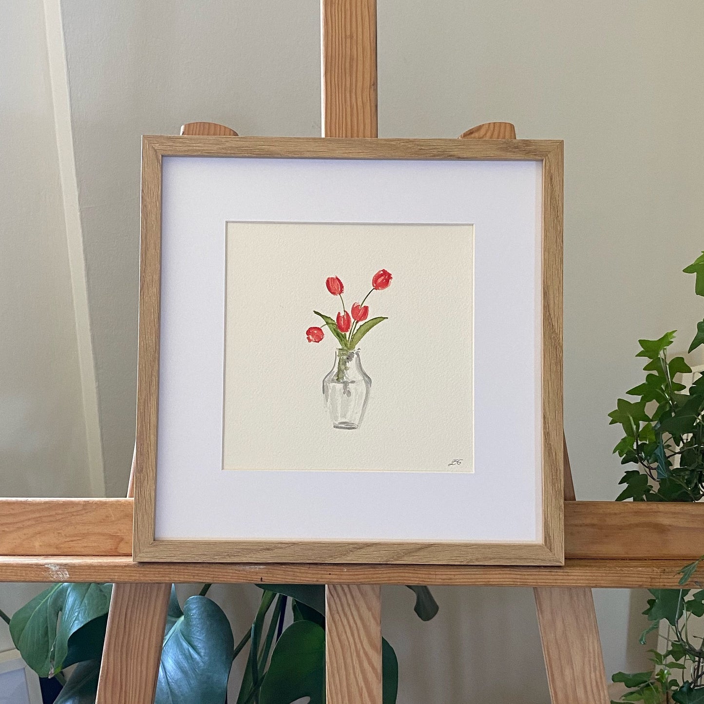 Tulips in vase