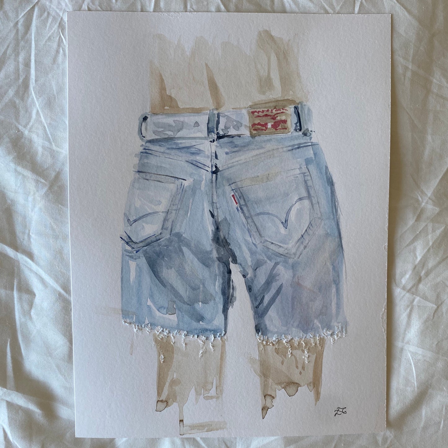 Long line denim