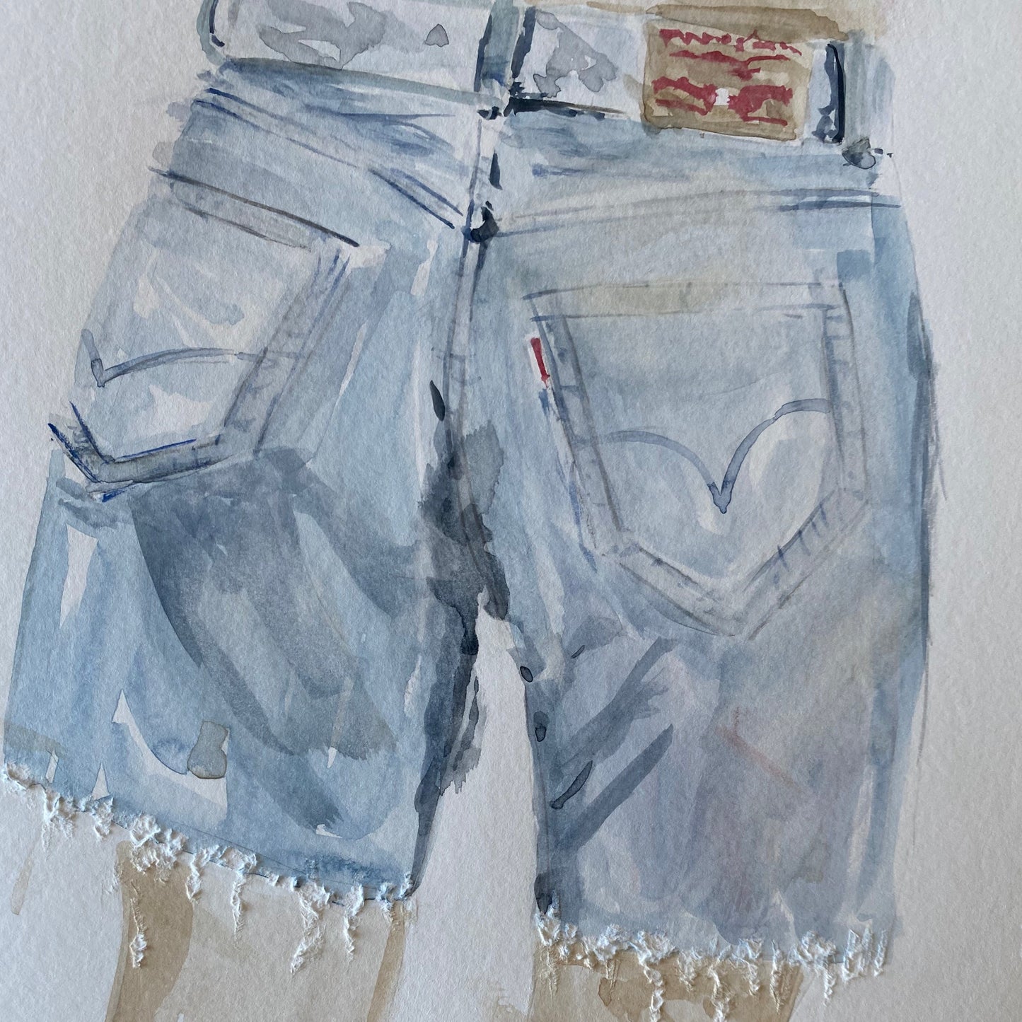 Long line denim