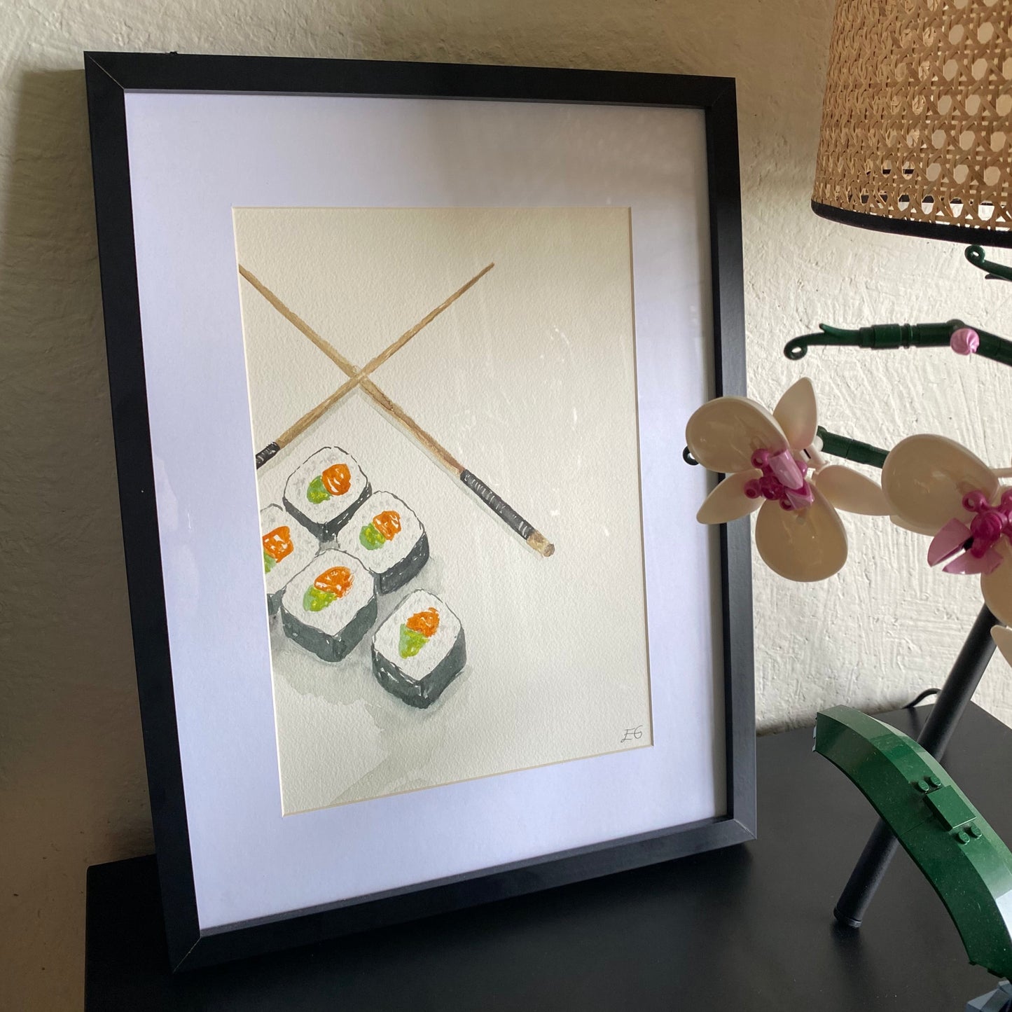 Sushi and Chopsticks