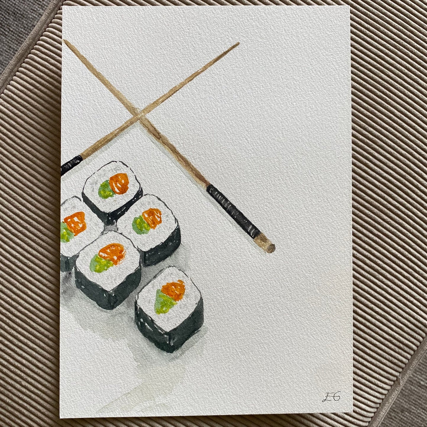 Sushi and Chopsticks