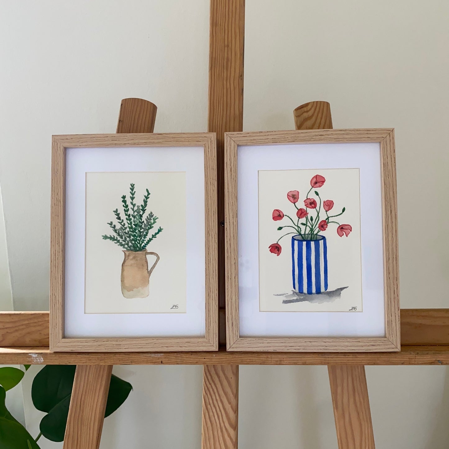 Poppies in vase